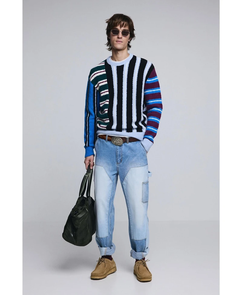 Desigual Men's Multistripe sweater