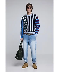 Desigual Men's Multistripe sweater