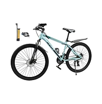 Artudatech 29-Inch 21-Speed Mountain Bike with Dual Disc Brakes & Suspension Fork for Stability
