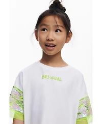 Desigual Girls Girls's Short-sleeve sequin T-shirt