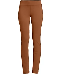 Lands' End Petite Starfish Mid Rise Slim Leg Pants