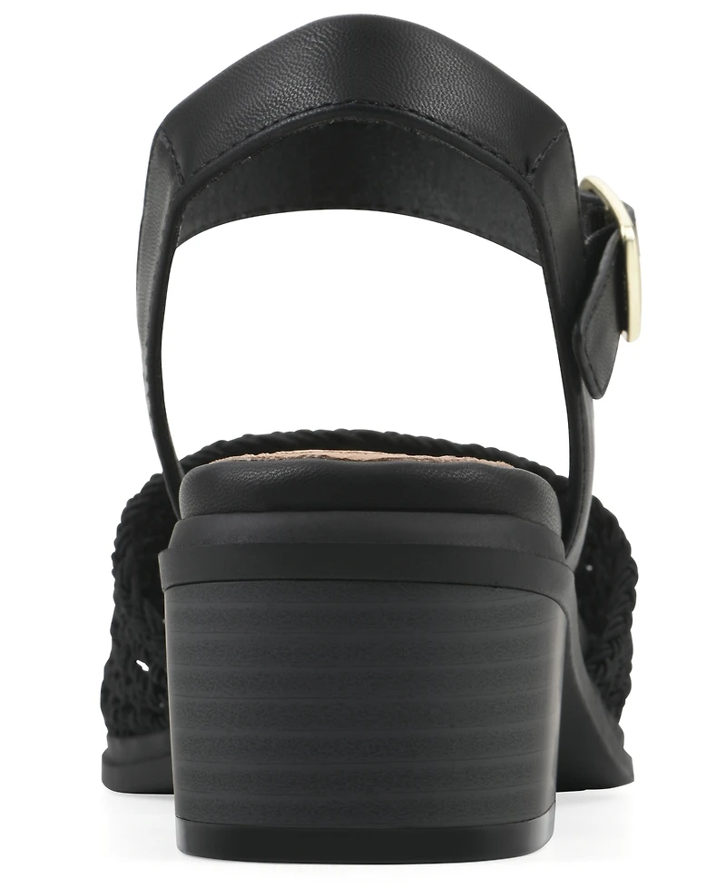 Cliffs by White Mountain Women's Cortland Block Heel Sandals