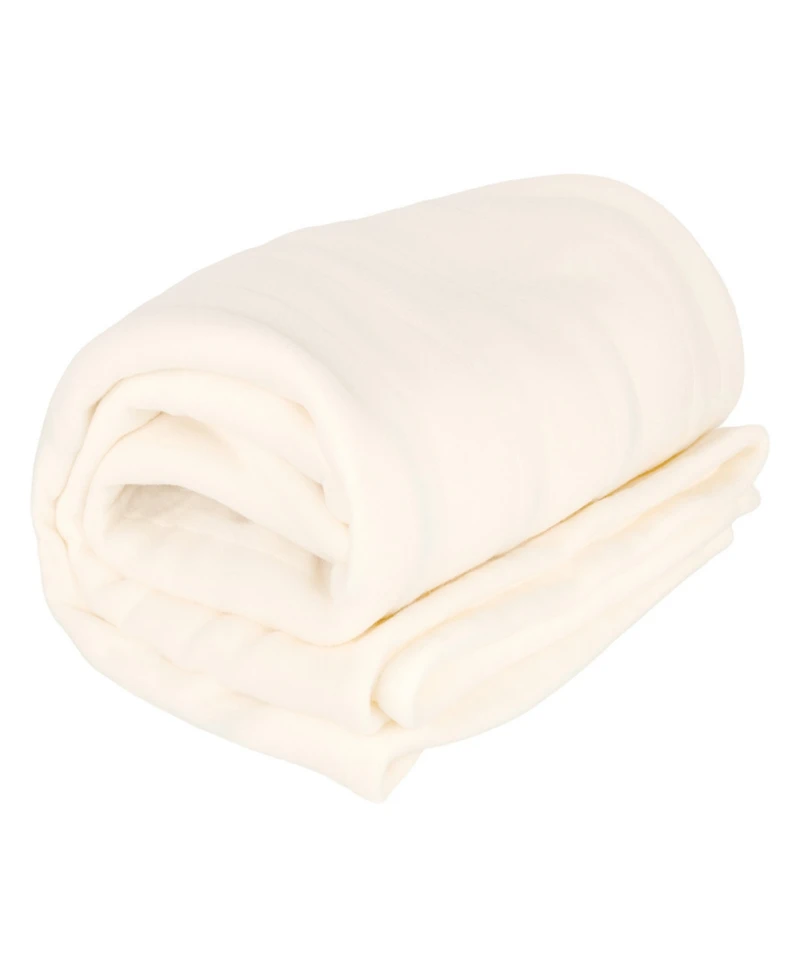 Therapedic 50x60 inch Ivory Heated Blanket