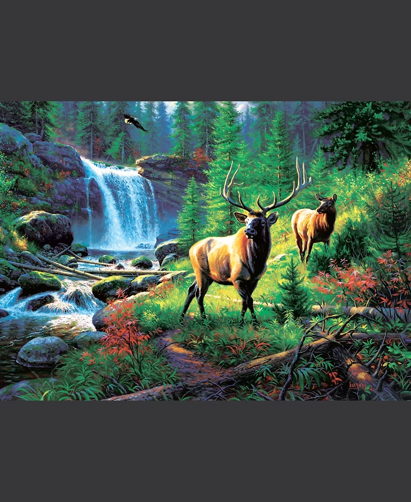 SunsOut Mountain Harmony 500 piece Jigsaw Puzzle