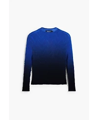 Desigual Women's Gradient texture blouse