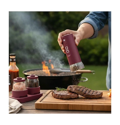 Seamless Outdoors 3 Piece Grillng Herb Mill Grinder