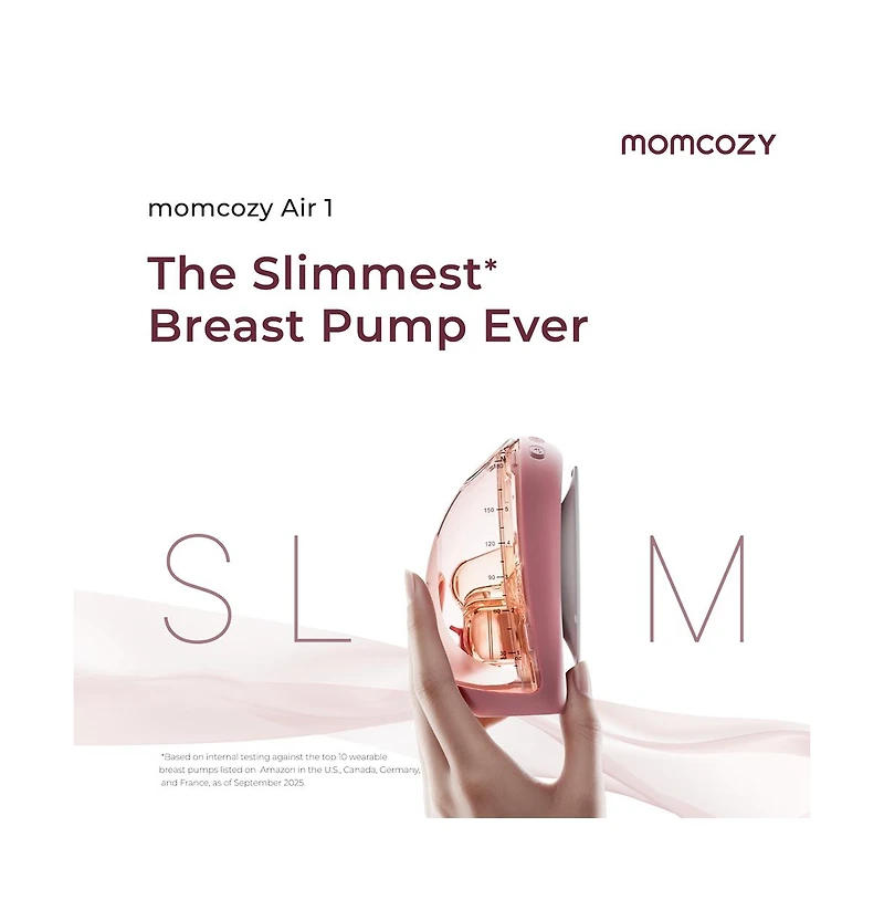 Momcozy Air 1 Ultra-Slim Wearable Electric Breast Pump Set