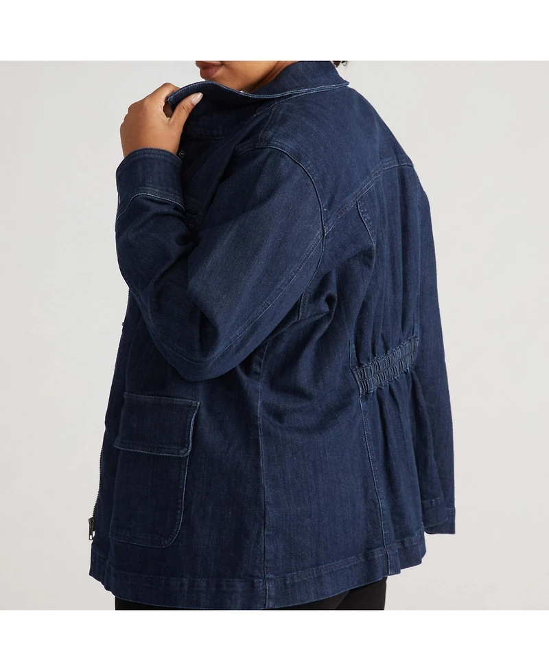 Universal Standard Plus Denim Utility Jacket