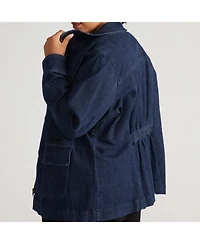 Universal Standard Plus Denim Utility Jacket