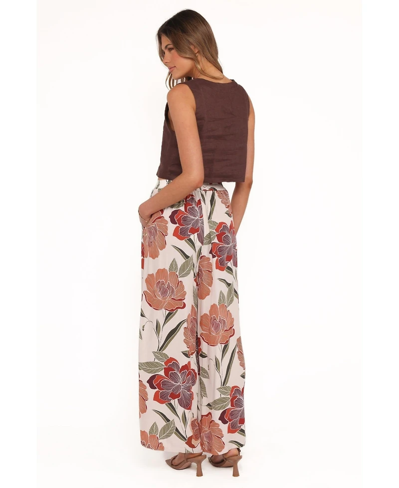 Petal and Pup Women's Bertha Pant - Fall Floral