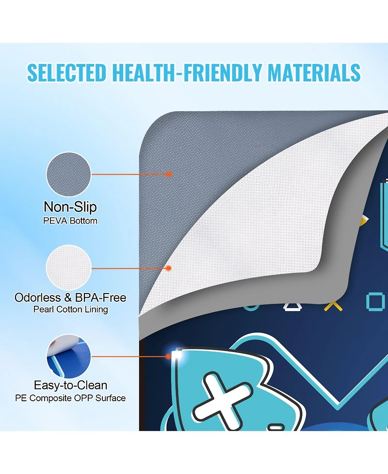 Slickblue Dance Mat for Kids Dance Pad Toys Two Player Gift for 3+ Year Old Girls