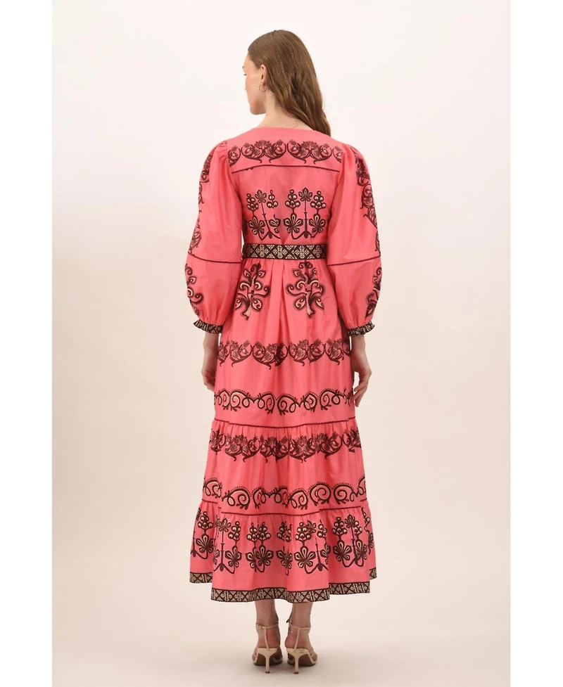 Celina Moon Women's Myrna Maxi Dress