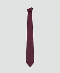 Mango Men's Plain Silk Tie