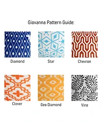 Elama Giovanna 16-Pc. Dinnerware Set, Service For 4