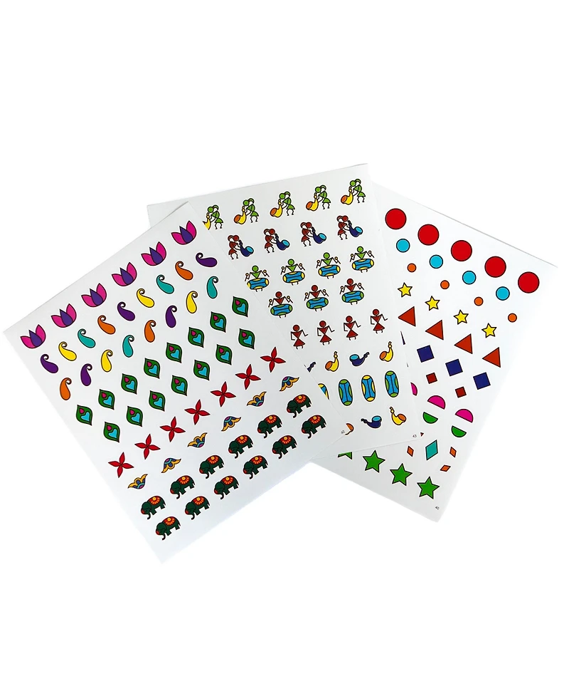 Kulture Khazana Rangoli Mandala: Activity Bundle -48 Pc Puzzle & Coloring Sticker Book