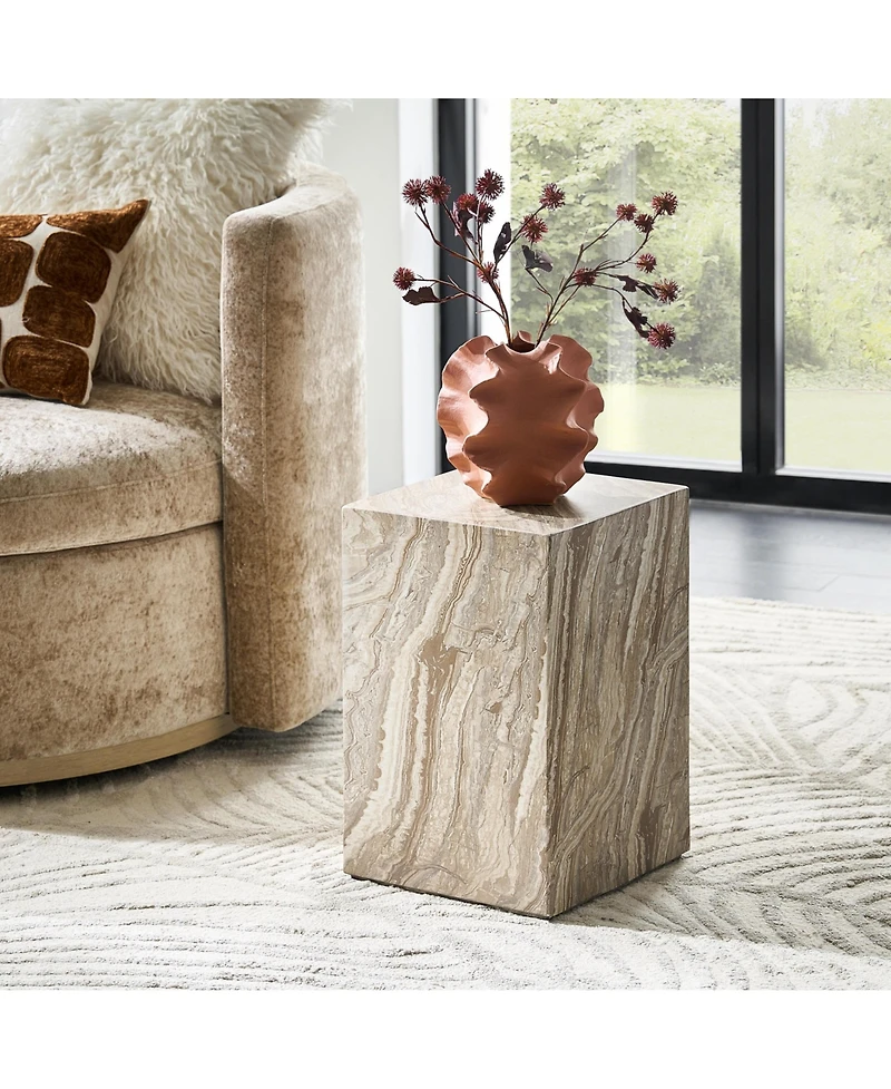 Z Gallerie Strata Side Table