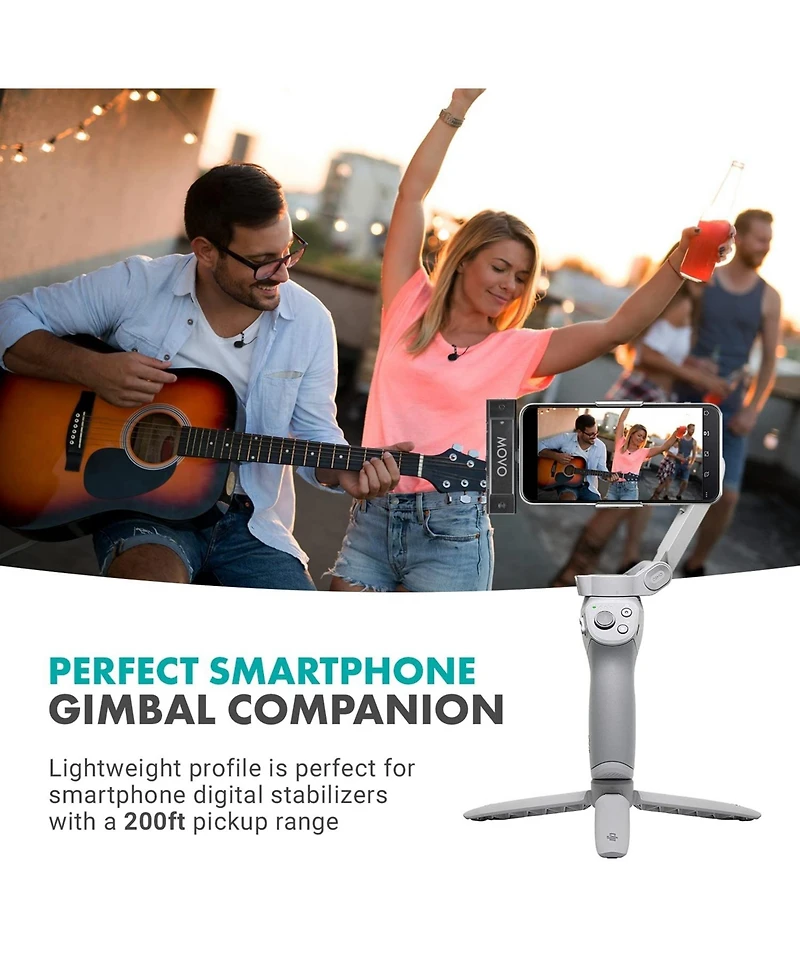 Movo Edge-di Wireless Lavalier for iPhone (Lightning)