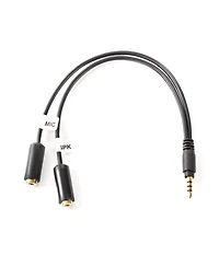 Movo TCB1 3.5mm Trs (Female) Microphone to Trrs (Male) Smartphone Adapter