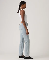 Levi's Juniors' 501 Curve Straight Leg High-Rise Jeans
