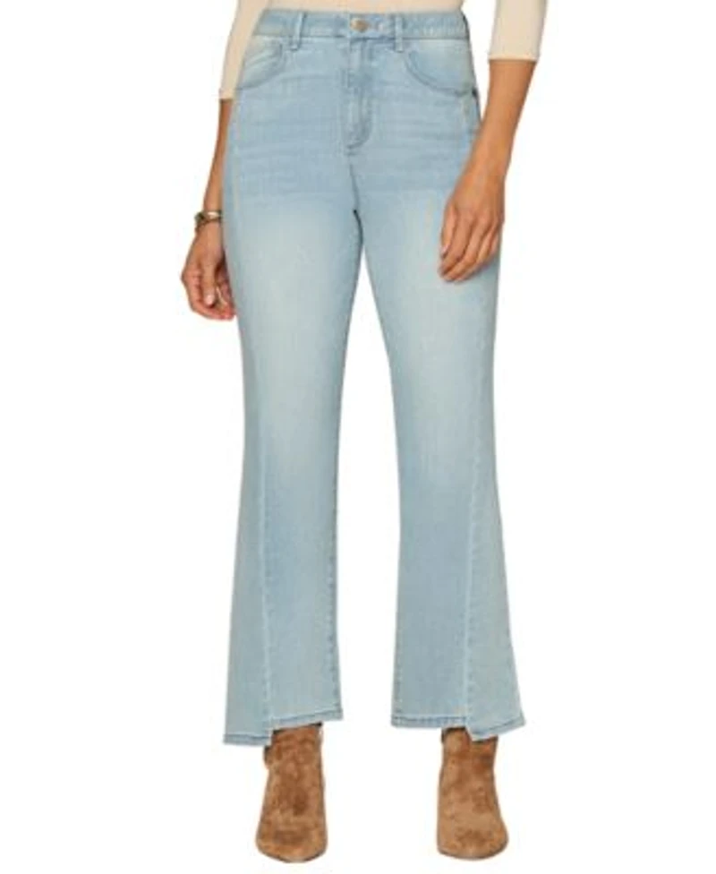 Democracy Womens Ab Solution Kick Flare Leg Jeans