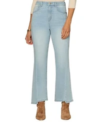 Democracy Womens Ab Solution Kick Flare Leg Jeans