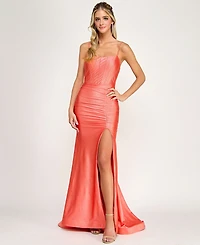 Emerald Sundae Junior's Glitter Gown