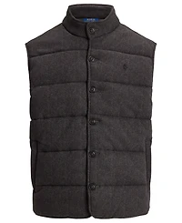 Polo Ralph Lauren Men's Herringbone Print Estate Mock-Neck Rib Vest
