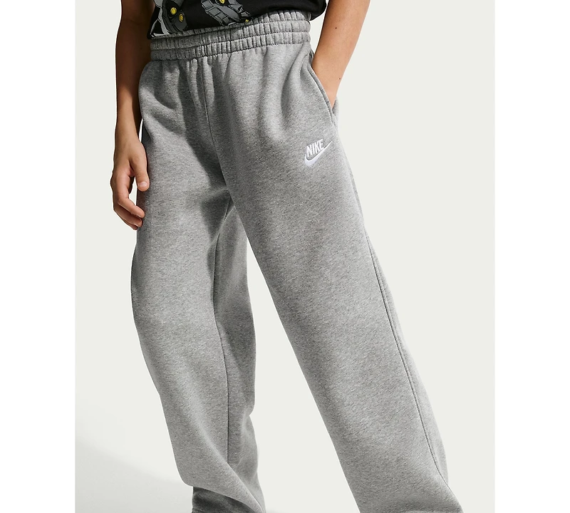 Nike Sportswear Girls' 7-16 Loose Open-Hem Pants