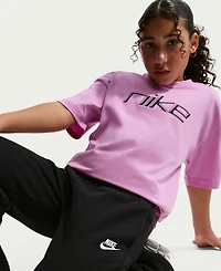 Nike Sportswear Girls' 7-16 Loose Open-Hem Pants