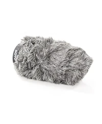 Movo Ws-G140 Furry Rigid Windscreen for Microphones 18-23mm in Diameter and up to 6.3" (16cm) Long