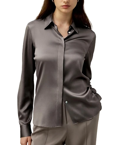 Lilysilk Women's Elegant Silhouette Silk Shirt