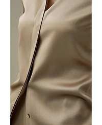 Lilysilk Women's Elegant Silhouette Silk Shirt