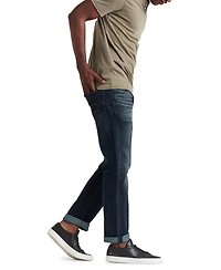 Lucky Brand Men's Venice Burnout Notch Short Sleeves T-shirt