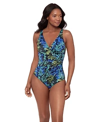 Miraclesuit Women's Oceanus Tummy Control One-Piece Swimsuit