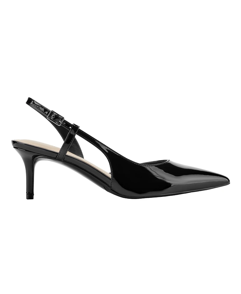 Marc Fisher Women's Caya Slingback Stiletto Heel Pumps