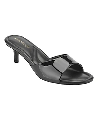 Marc Fisher Women's Sagi Slip-On Kitten Heel Dress Sandals