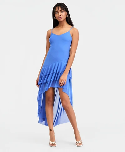 Bar Iii Women's Tiered High-Low Dress, Macy's Exclusive