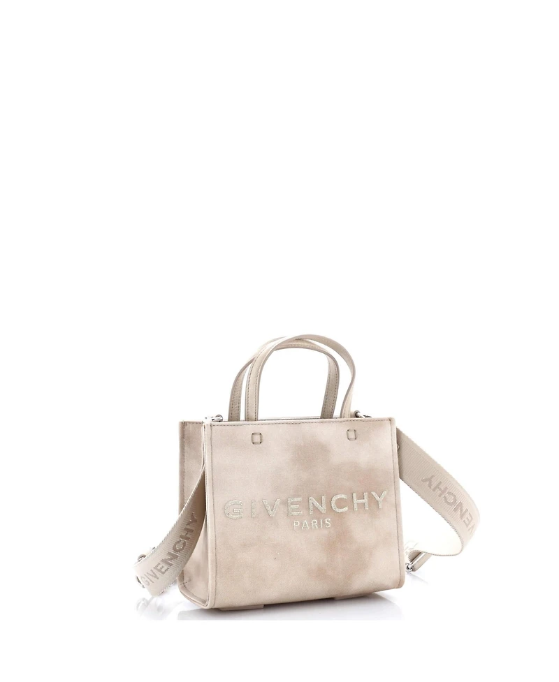 Pre-Owned Givenchy Mini G-Tote Canvas