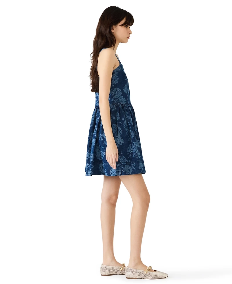 Steve Madden Women's Kiona Square Neck Dress