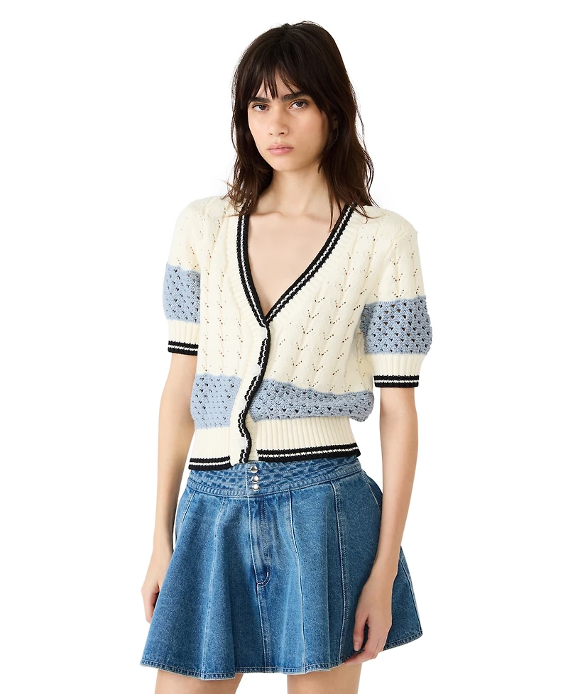 Steve Madden Women's Fiona V-Neck Cardigan