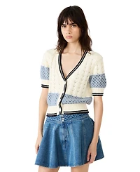 Steve Madden Women's Fiona V-Neck Cardigan