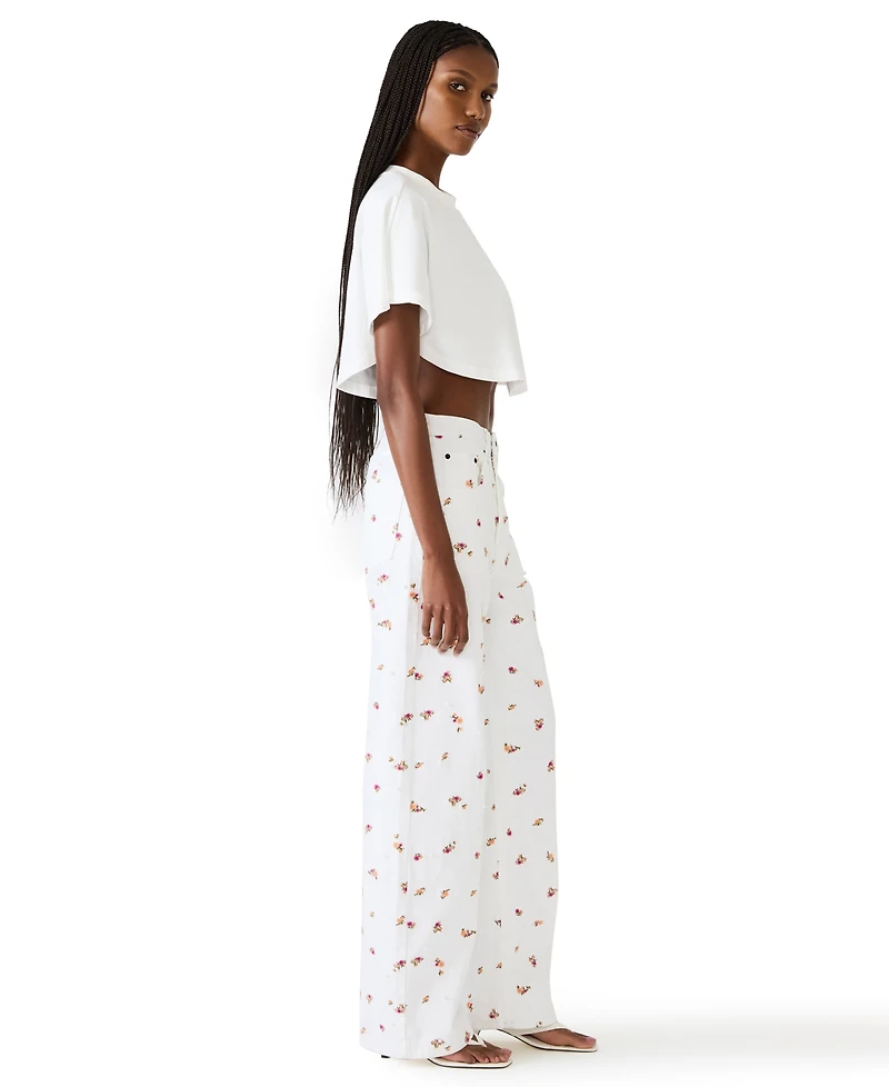 Steve Madden Women's Sydnee Barrel Jeans