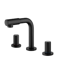 Boyel Living Double Handle 3 Hole 8-Inch Center Wide-Spread Bathroom Sink Faucet