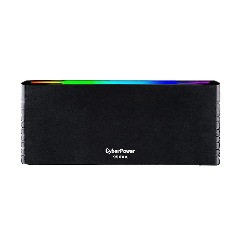 CyberPower 7-Outlet Ups Surge Protector with Usb Ports and Rgb Lighting