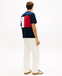 Tommy Hilfiger Men's Crewneck Flag Graphic T-Shirt