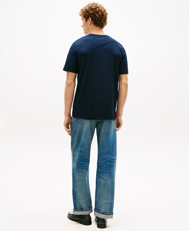 Tommy Hilfiger Men's Crewneck Brand Lockup Graphic T-Shirt