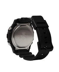 Casio Men's Japanese Quartz Black Resin Watch 47.3mm