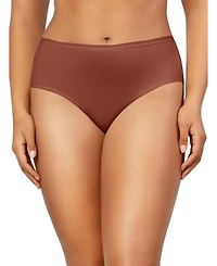 Parfait Women's Cozy Brief PP5032 Cotton Like Fabric Full Coverage (2 pack) - Spice/Pearl White