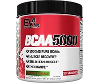 Evl Bcaas Amino Acids Powder | BCAA Powder Post Workout Recovery Drink and Stim Free Pre Workout Energy Drink Powder | for Men | Cherry Limeade