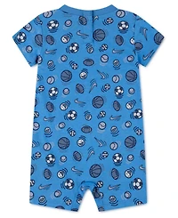Nike Baby Boys' Sport Ball Crewneck Printed Romper